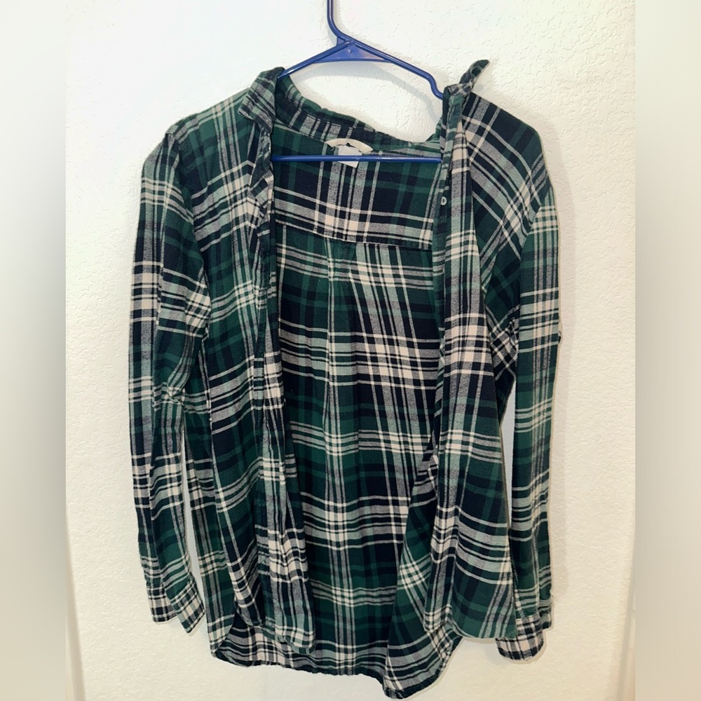 BLUE PLAID FLANNEL